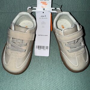 Carter's Light Tan Baby Walker Shoes